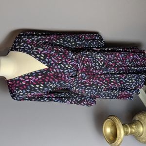 The Limited Long Sleeve Wrap Dress